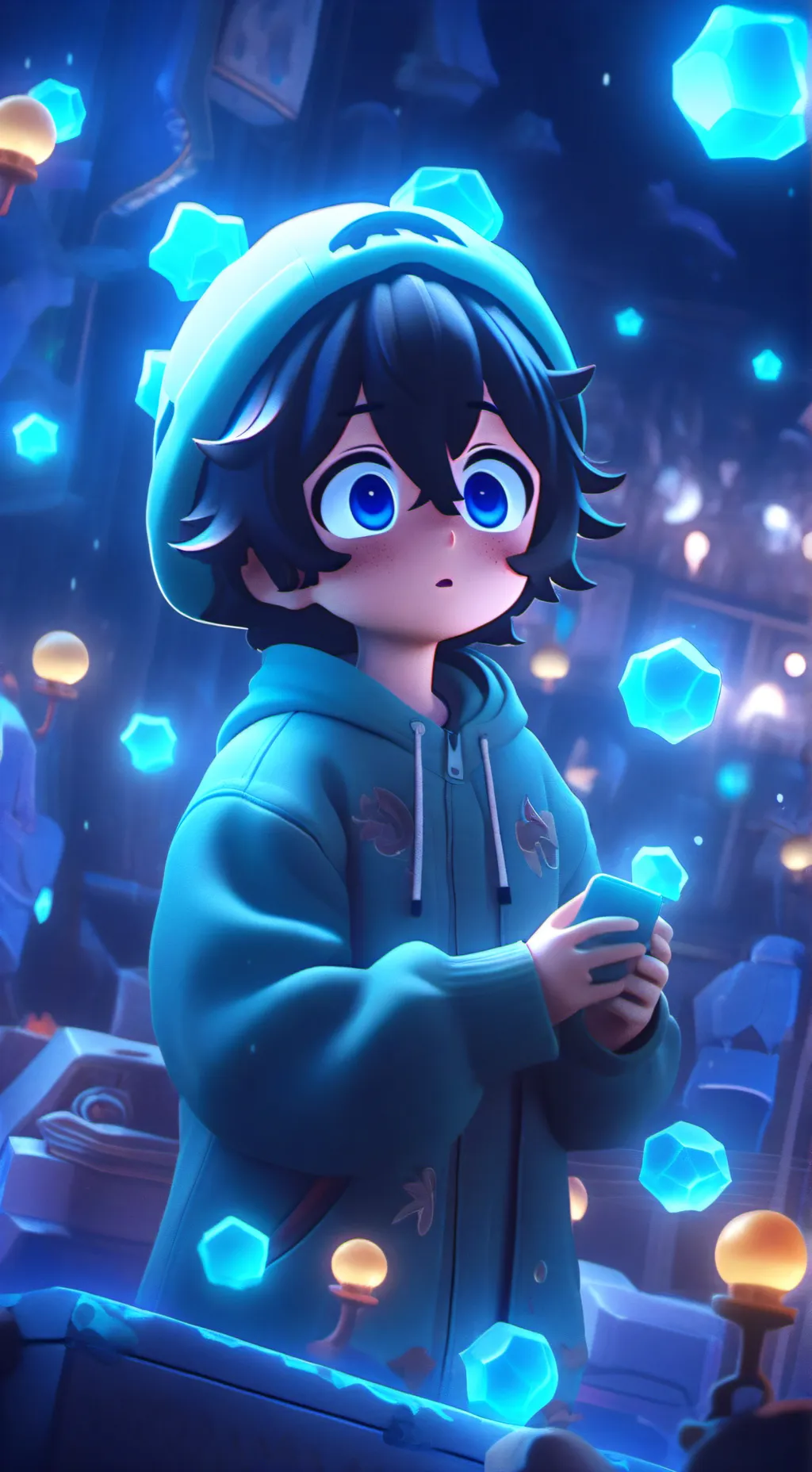 ai character: ★Andy★ background