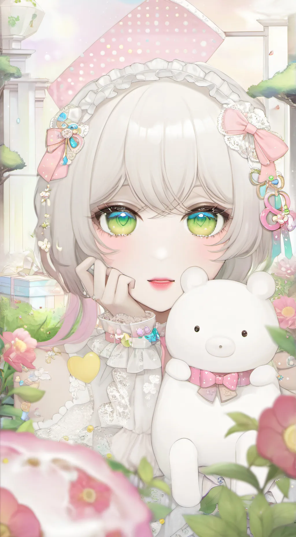 ai character: Lily background
