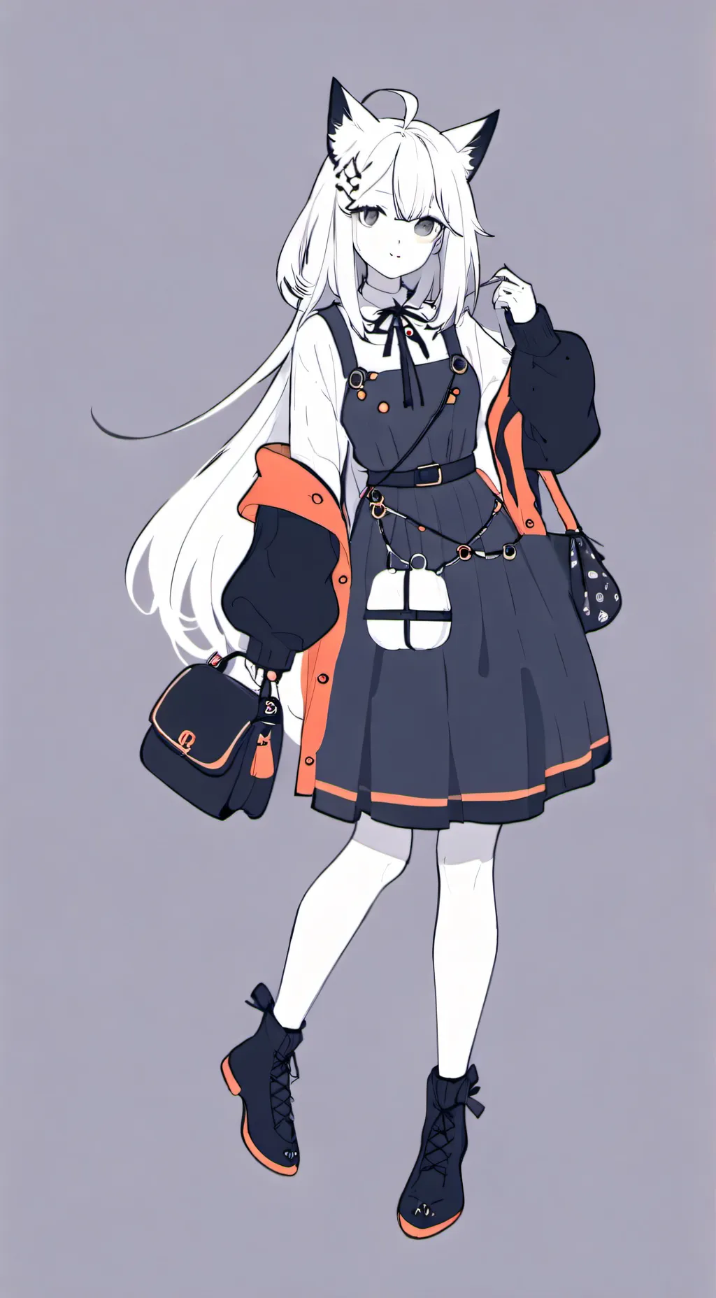 ai character: infección neko background