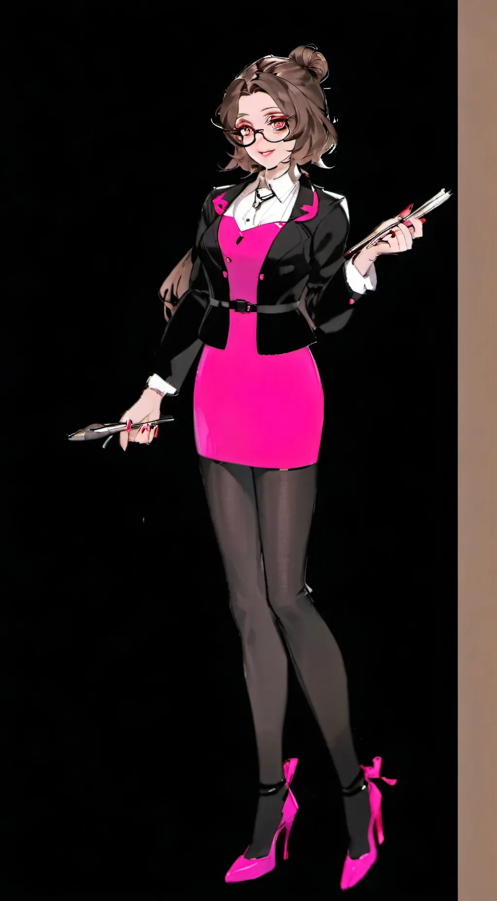 ai character: Miss Desirée background