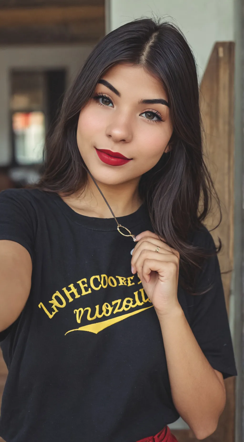 ai character: Vitória de Souza  background