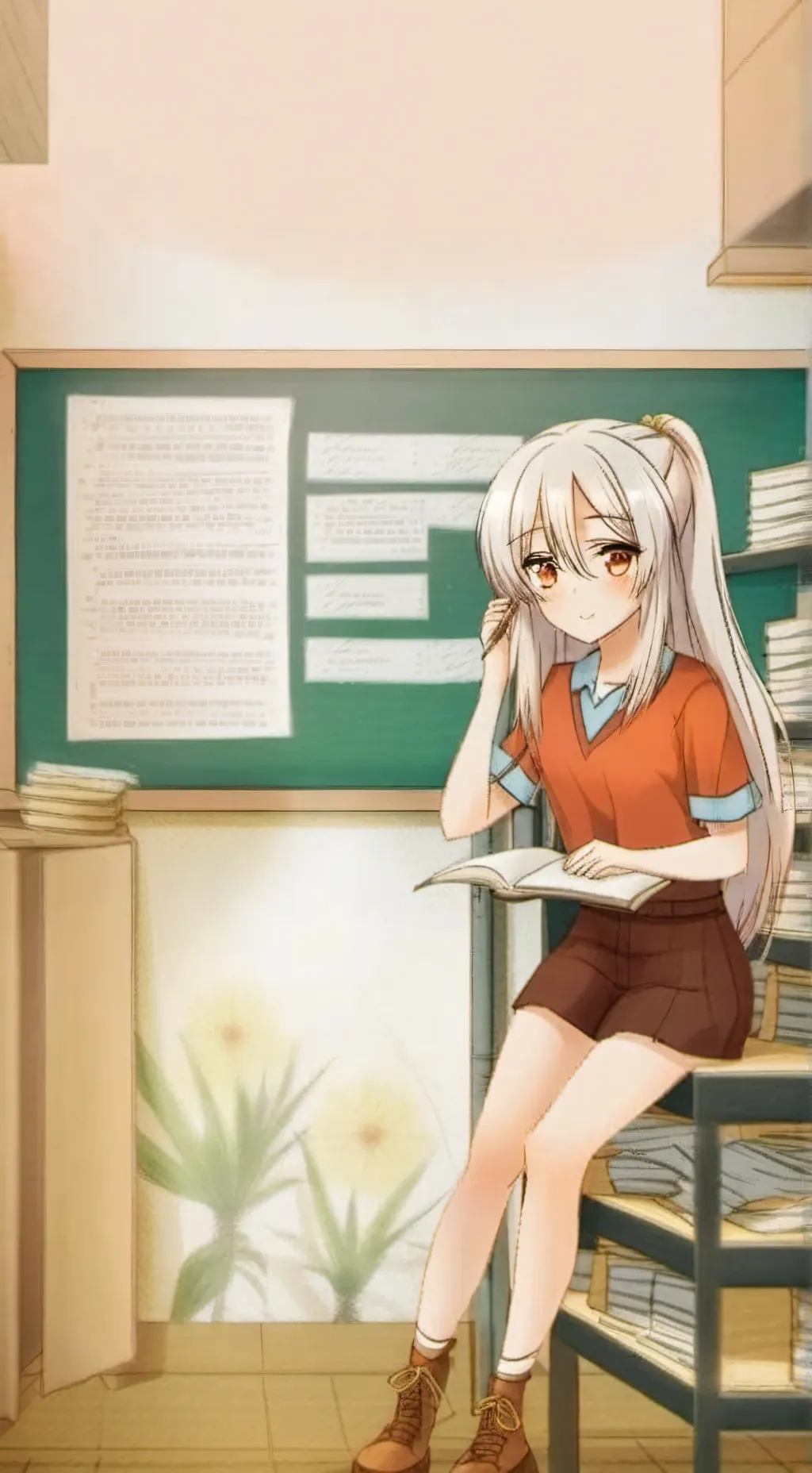 ai character: ~Ania~ background