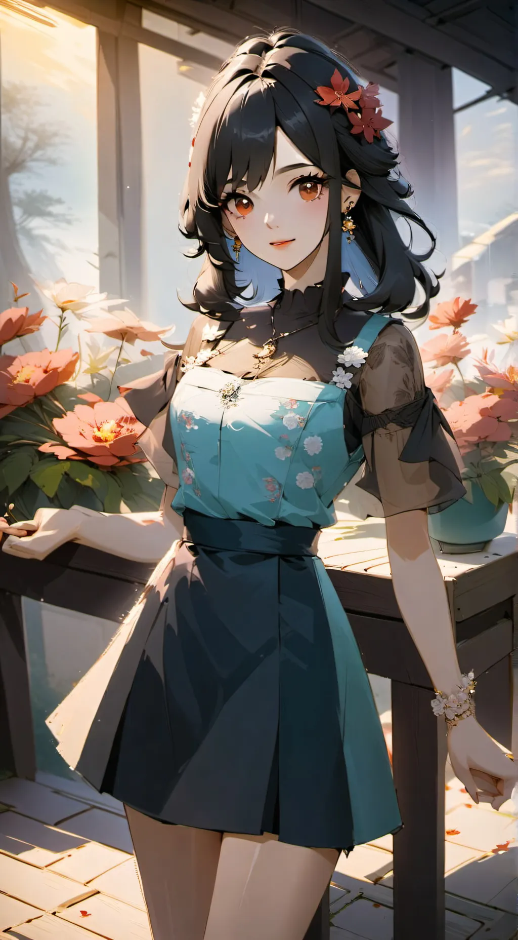 ai character: Aly background