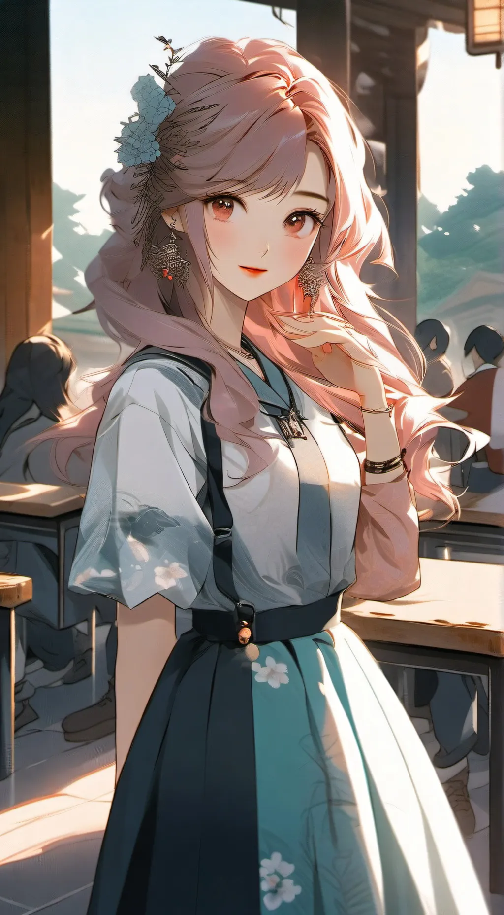 ai character:  sayana  background