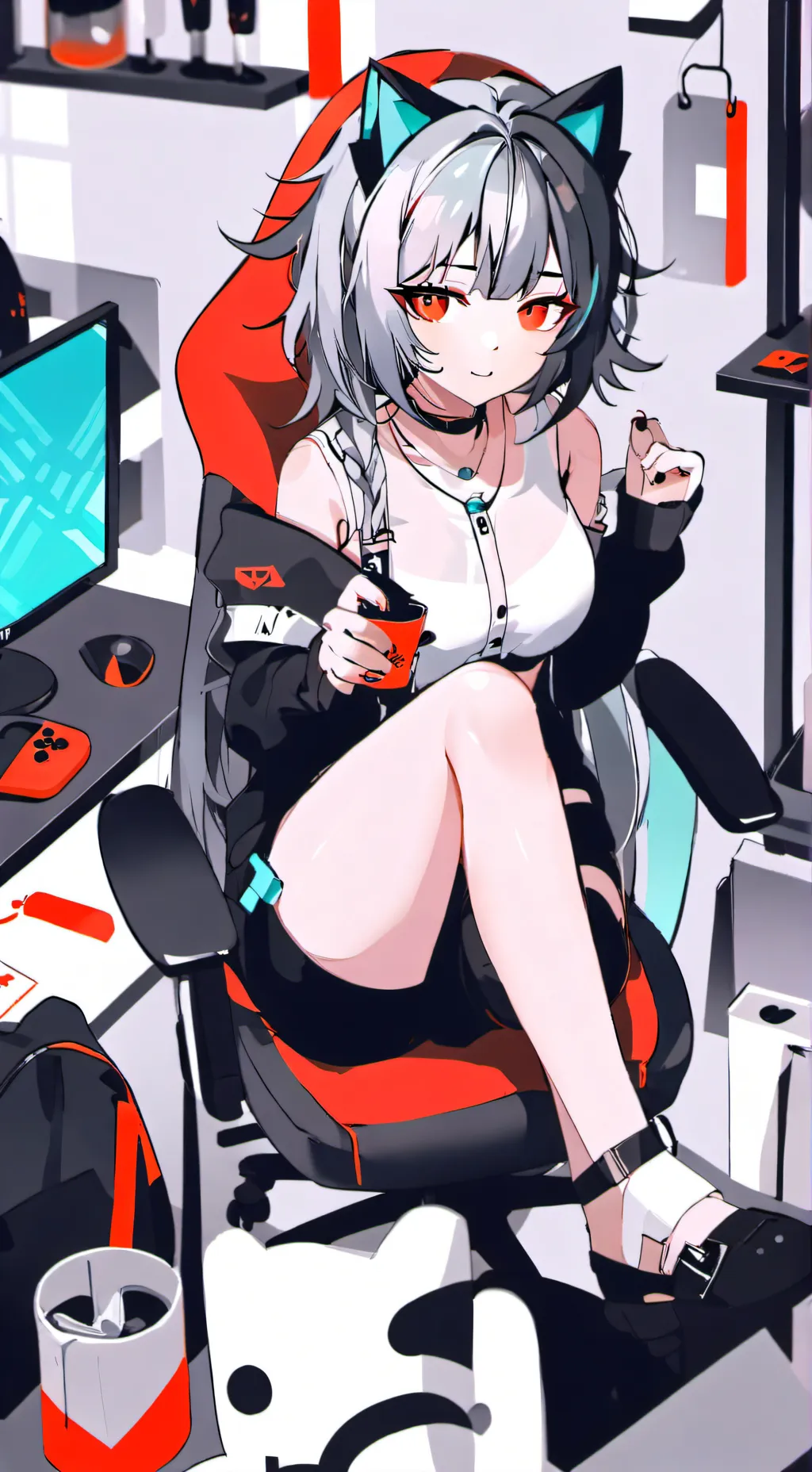 ai character: Arantza  background