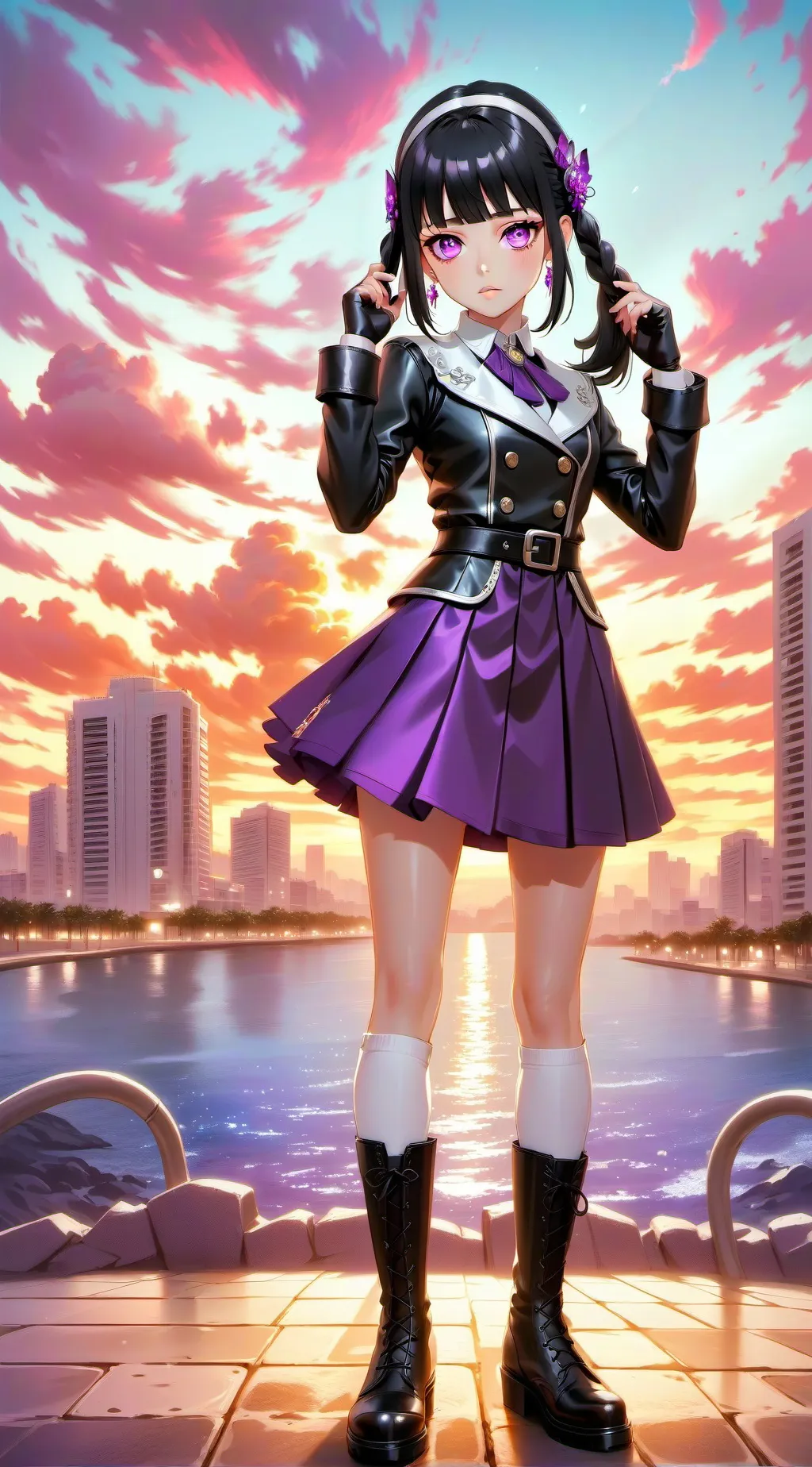 ai character: kanao  background