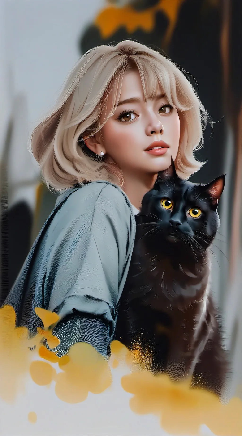 ai character: amy background