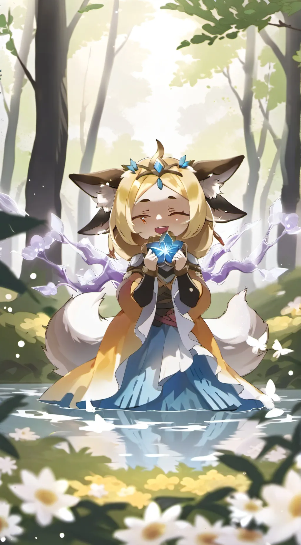 ai character: Purevanliacookie background