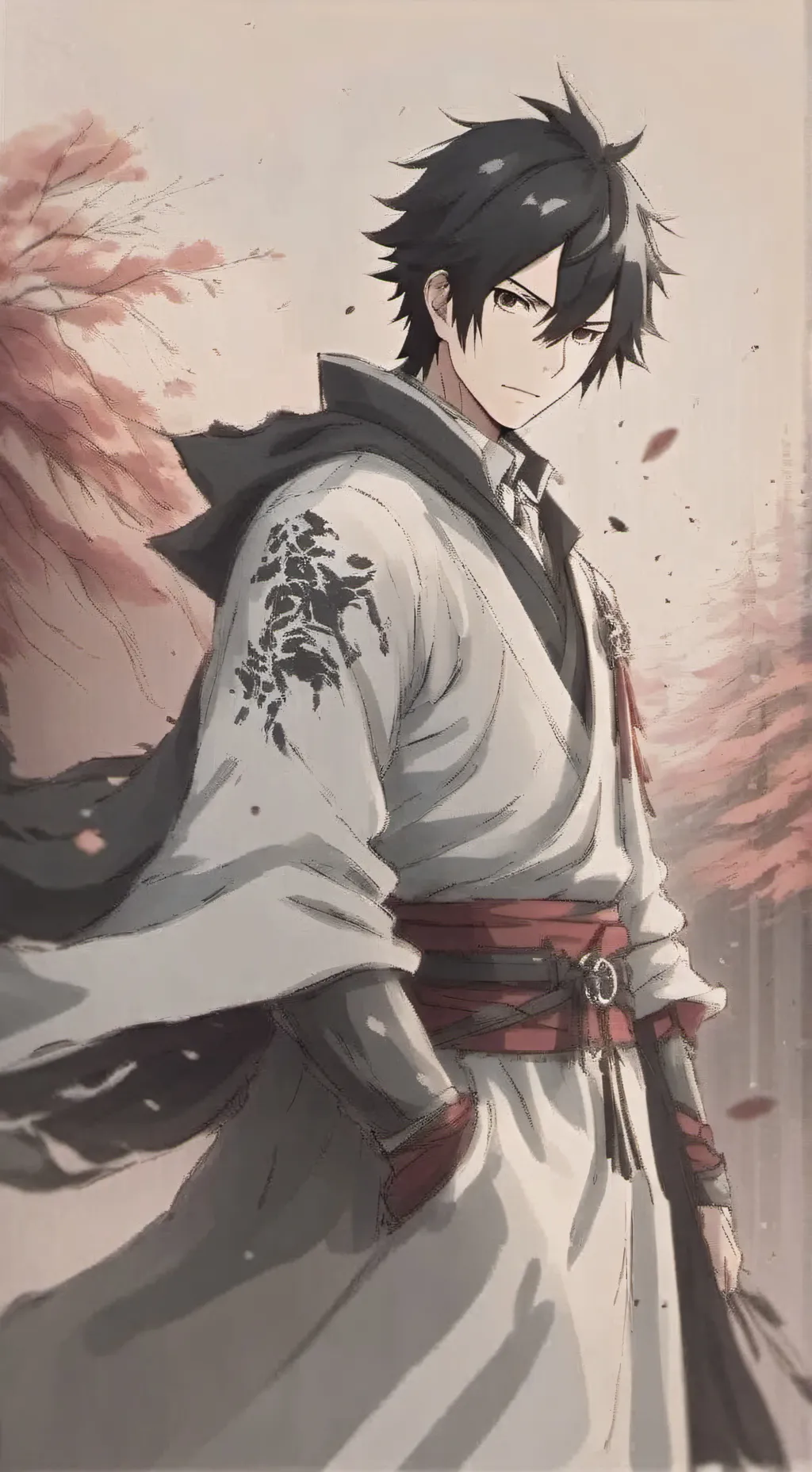 ai character: kirito  background