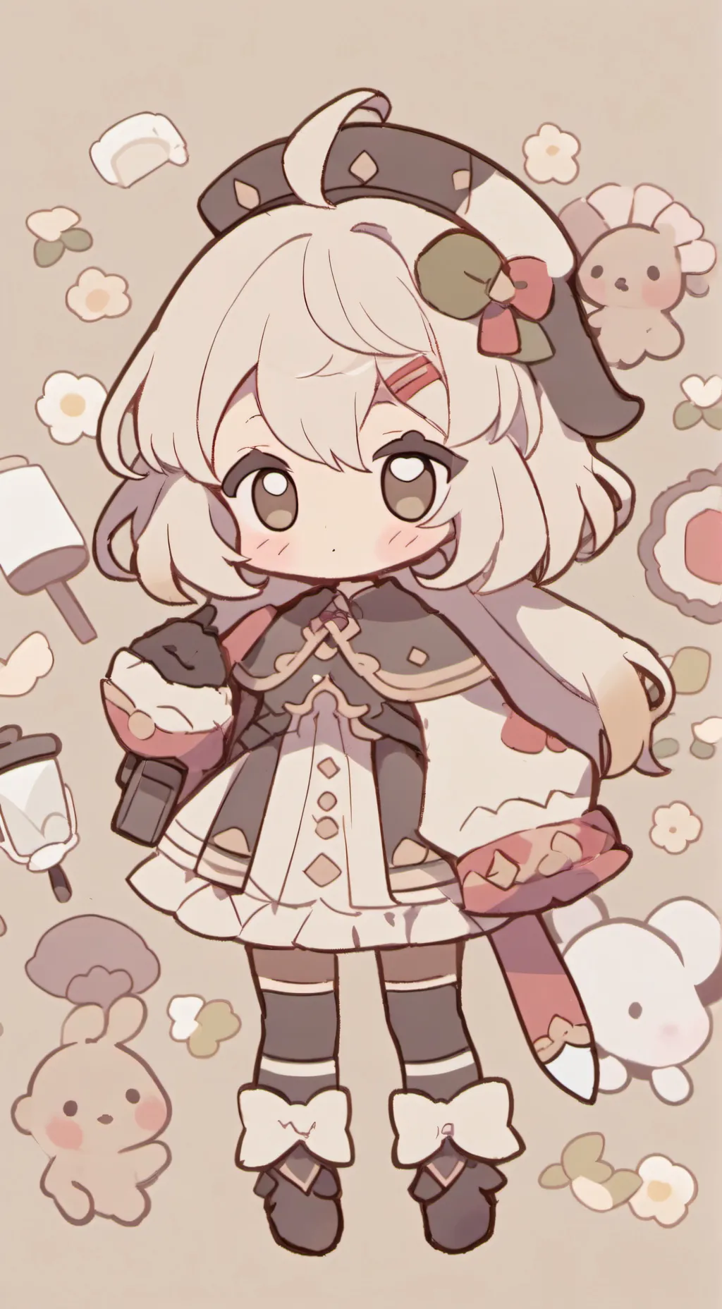 ai character: tu hermana bebé😒🙄 background