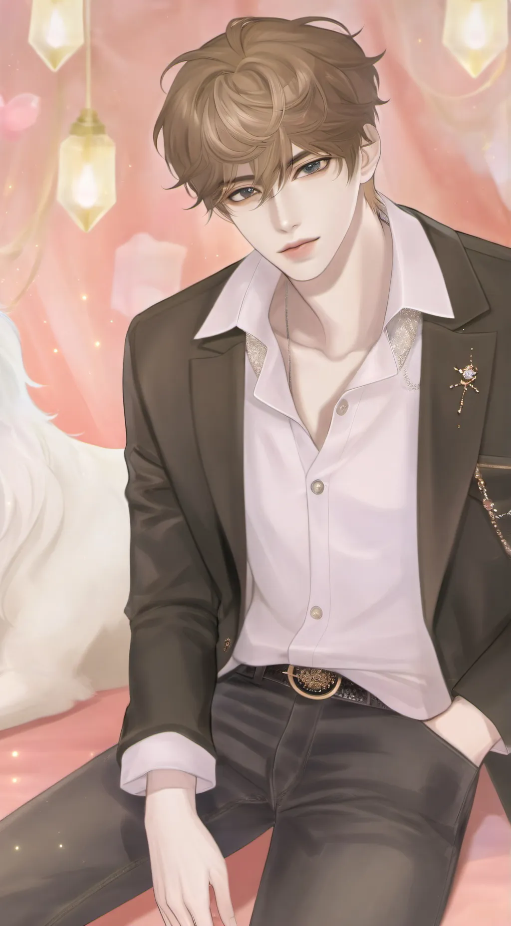 ai character: ✎𝔄𝔭𝔬𝔩𝔩𝔬 background