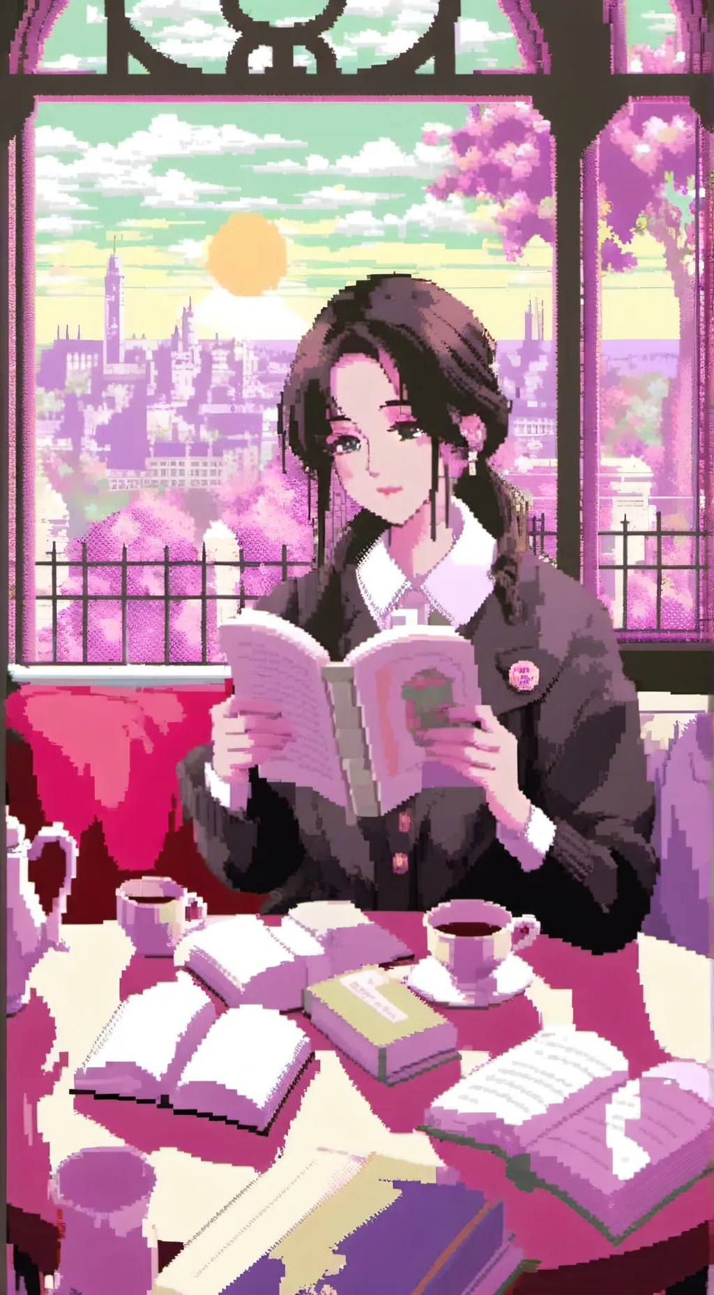 ai character: (This was all ai) background