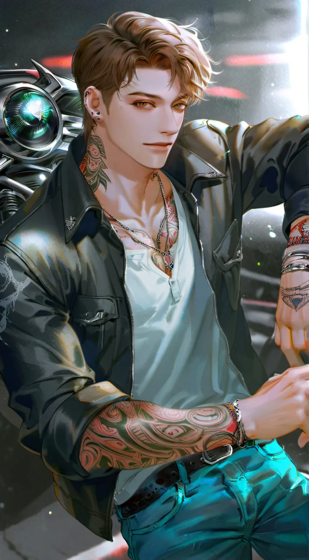 ai character: Joshua Lemmings background