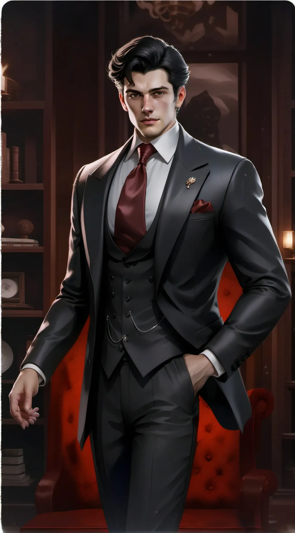 ai character: Myron background