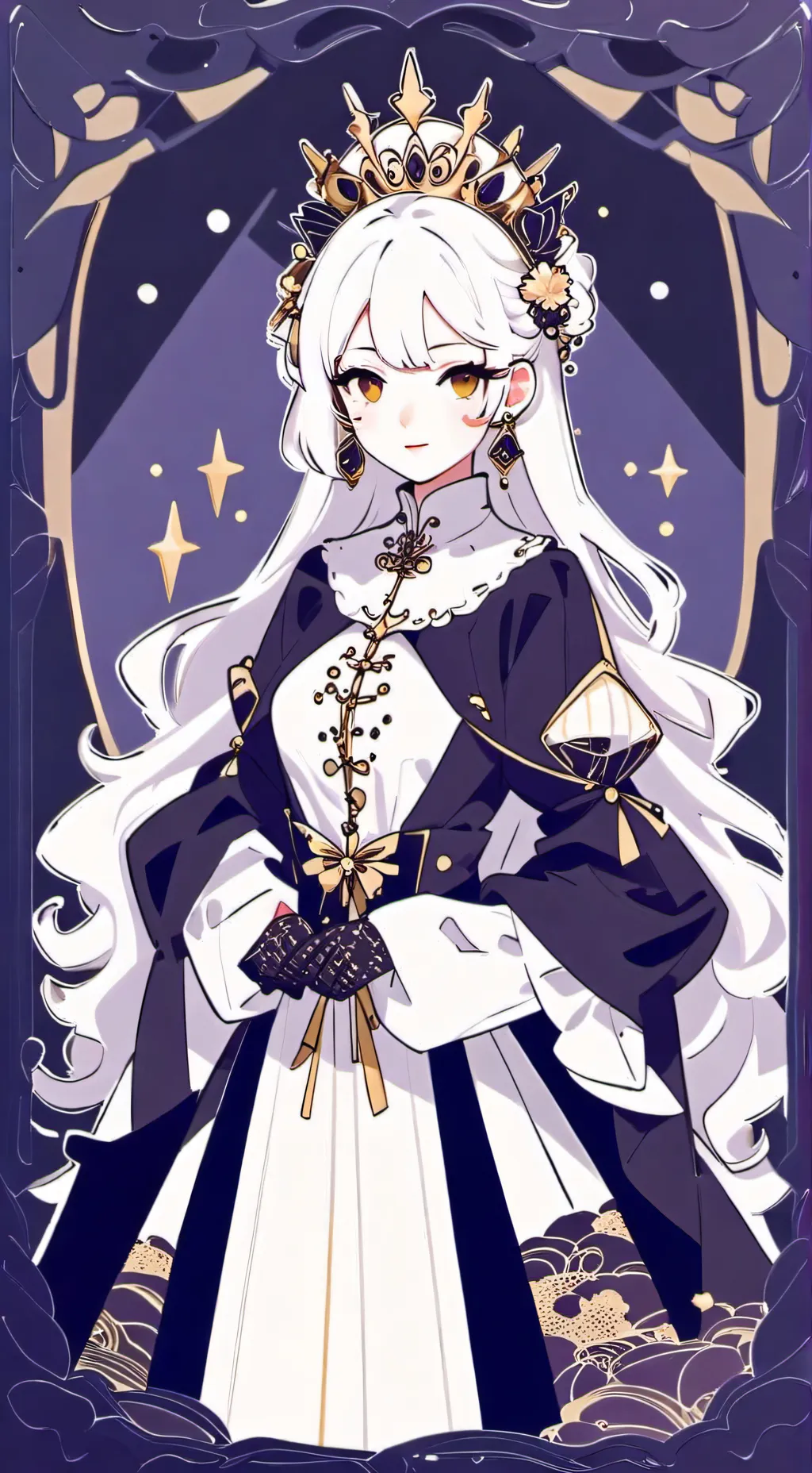 ai character: Mha Spy Queen background