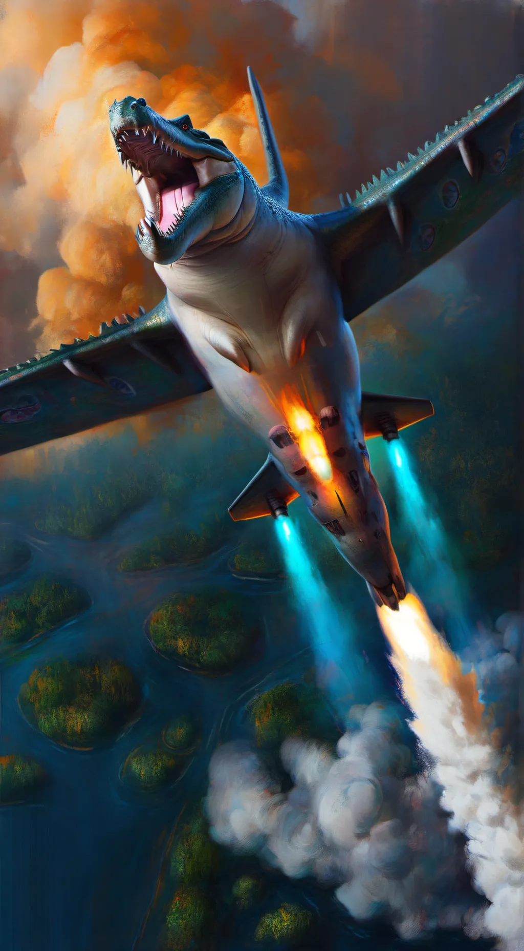 ai character: BombardnoCrocadilo background