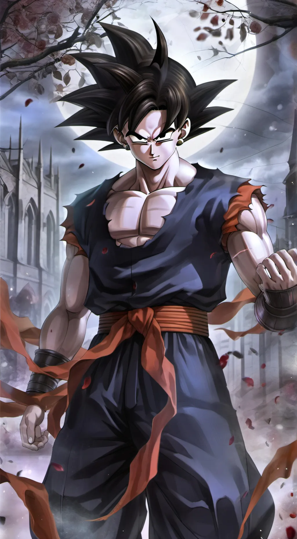 ai character: Dragon ball  background