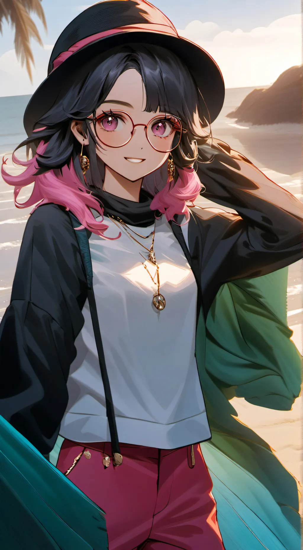ai character: Lívia  background