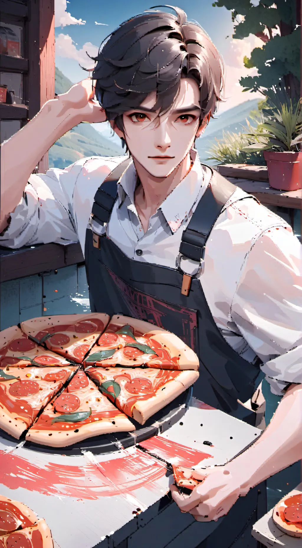 ai character: Adam 🫀🥰 background