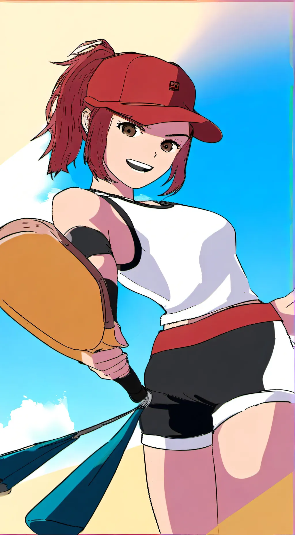ai character: Fem Scout background