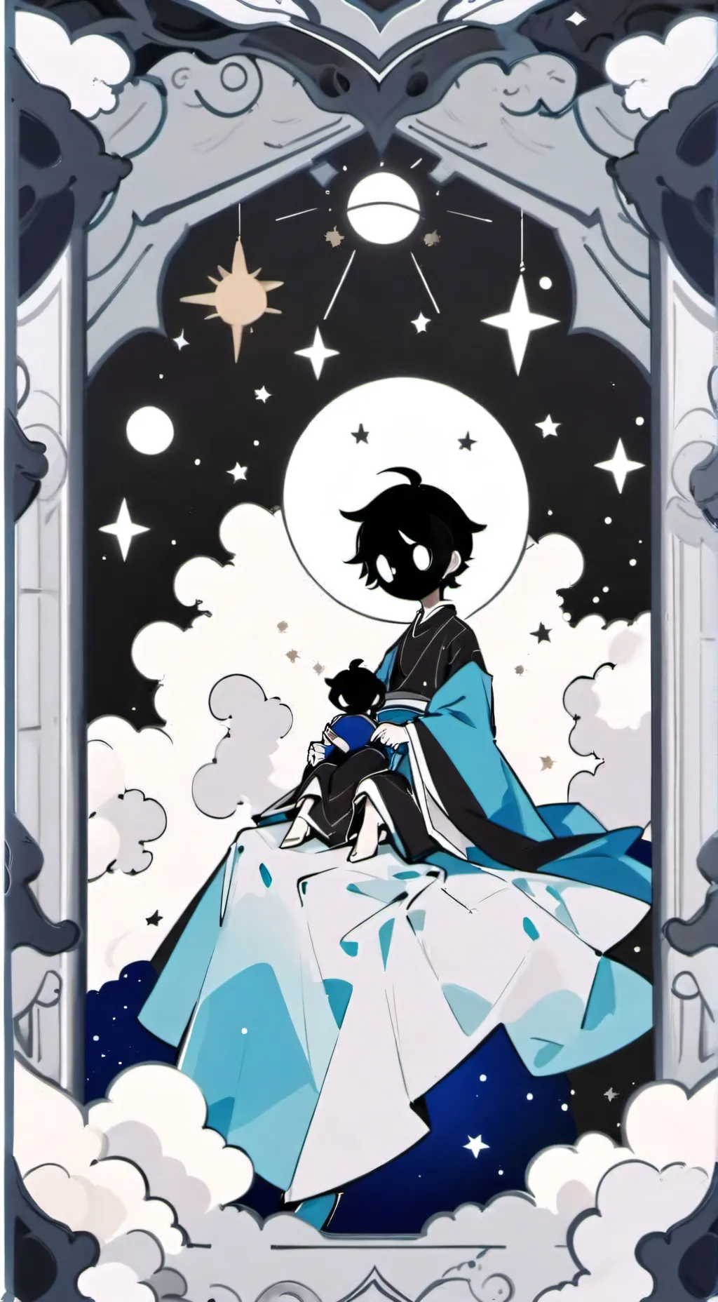 ai character: astro background