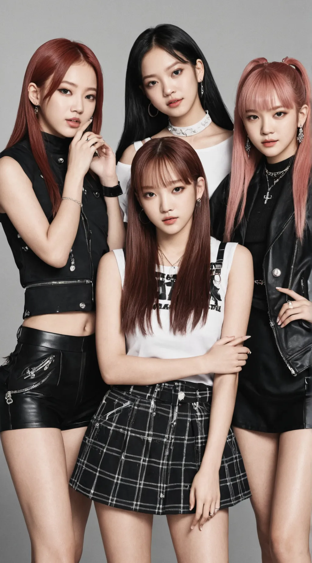 ai character: Blackpink  background