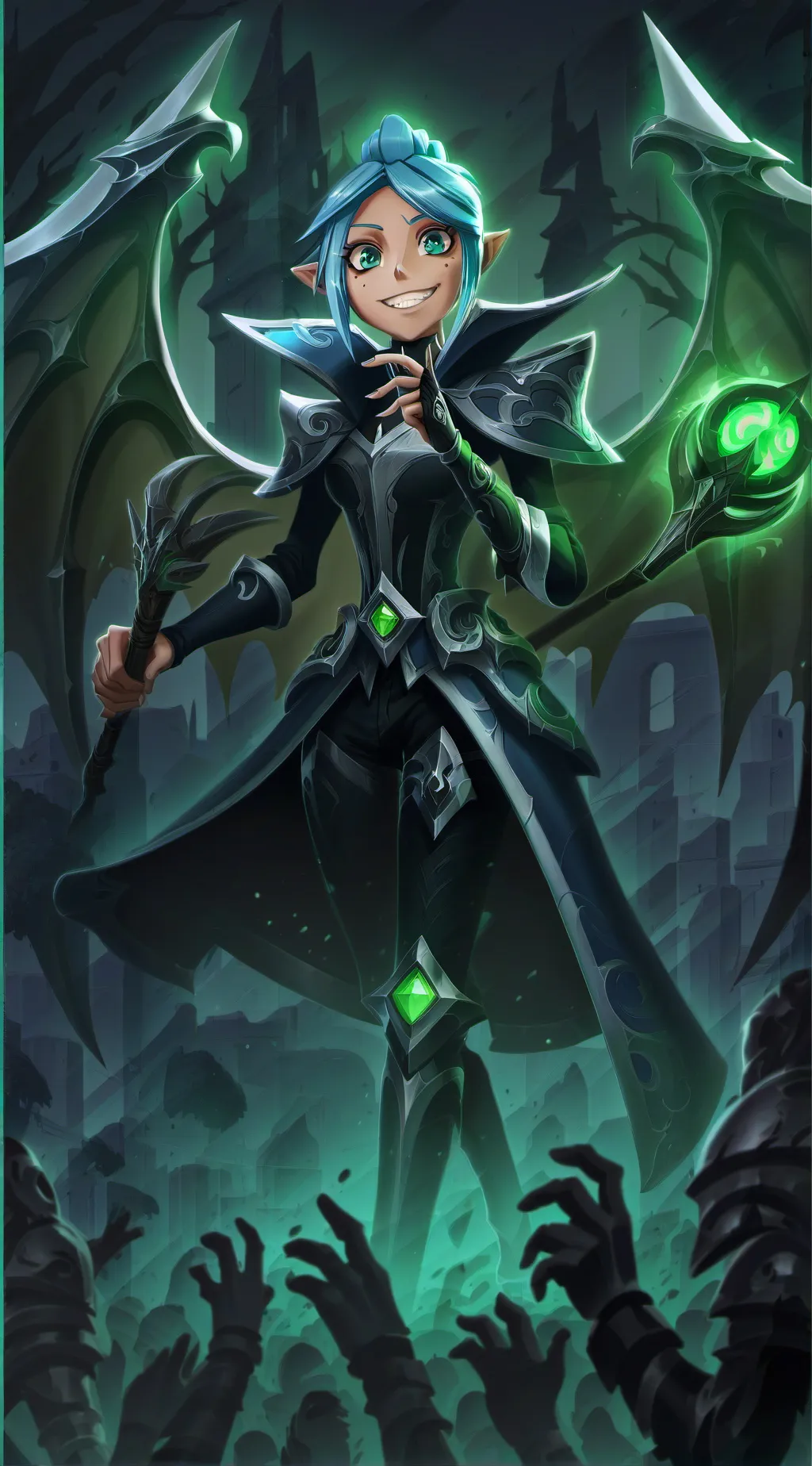 ai character: Cerebella background