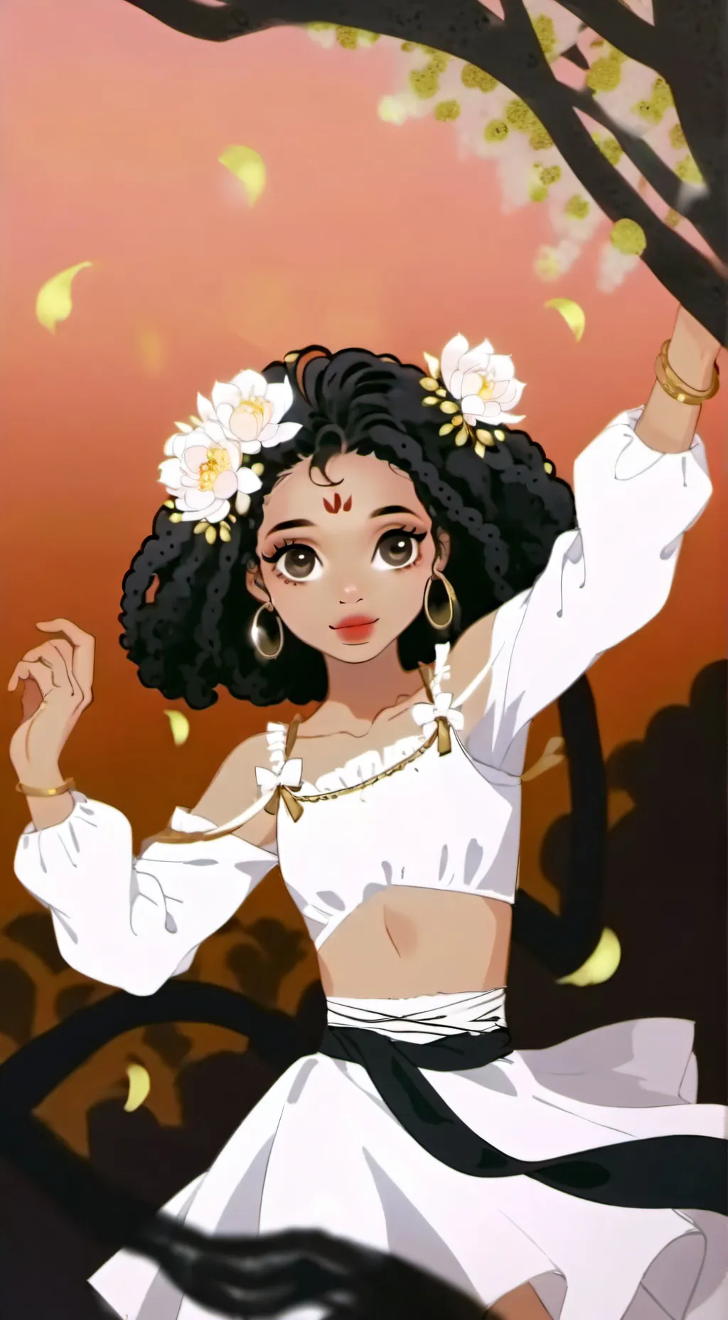 ai character: Aditi background