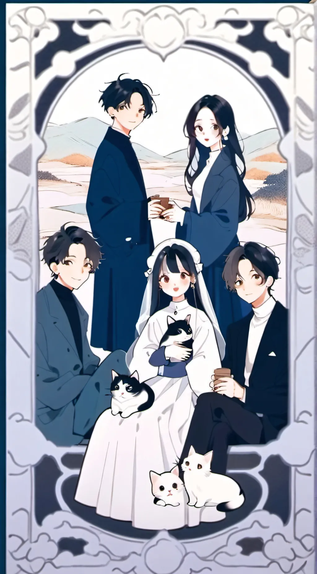 ai character: Average Family background