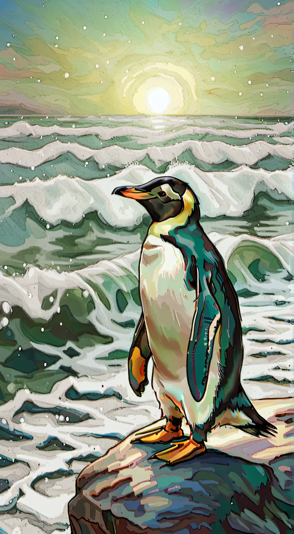 ai character: Kowalski  background