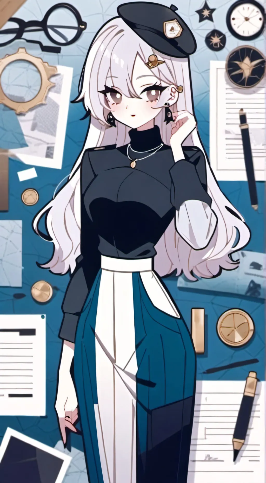 ai character: Jade background