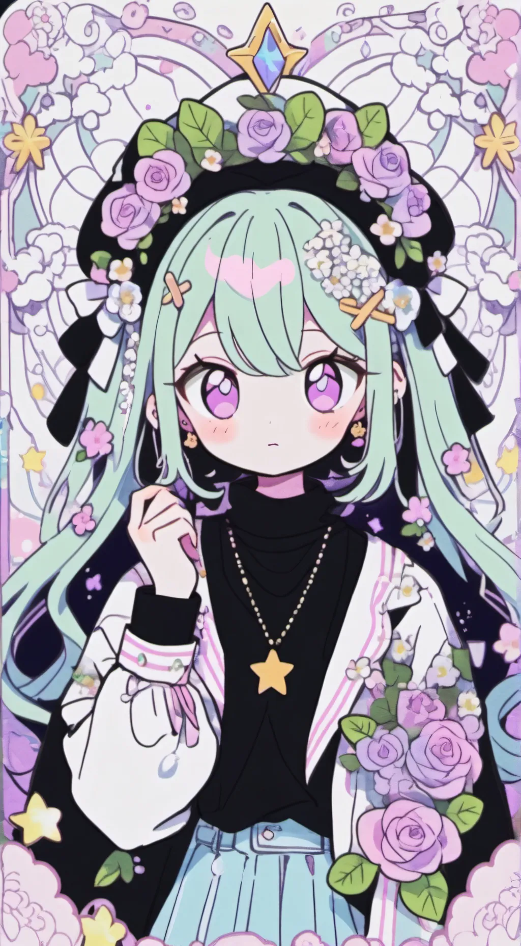 ai character: Lupita background