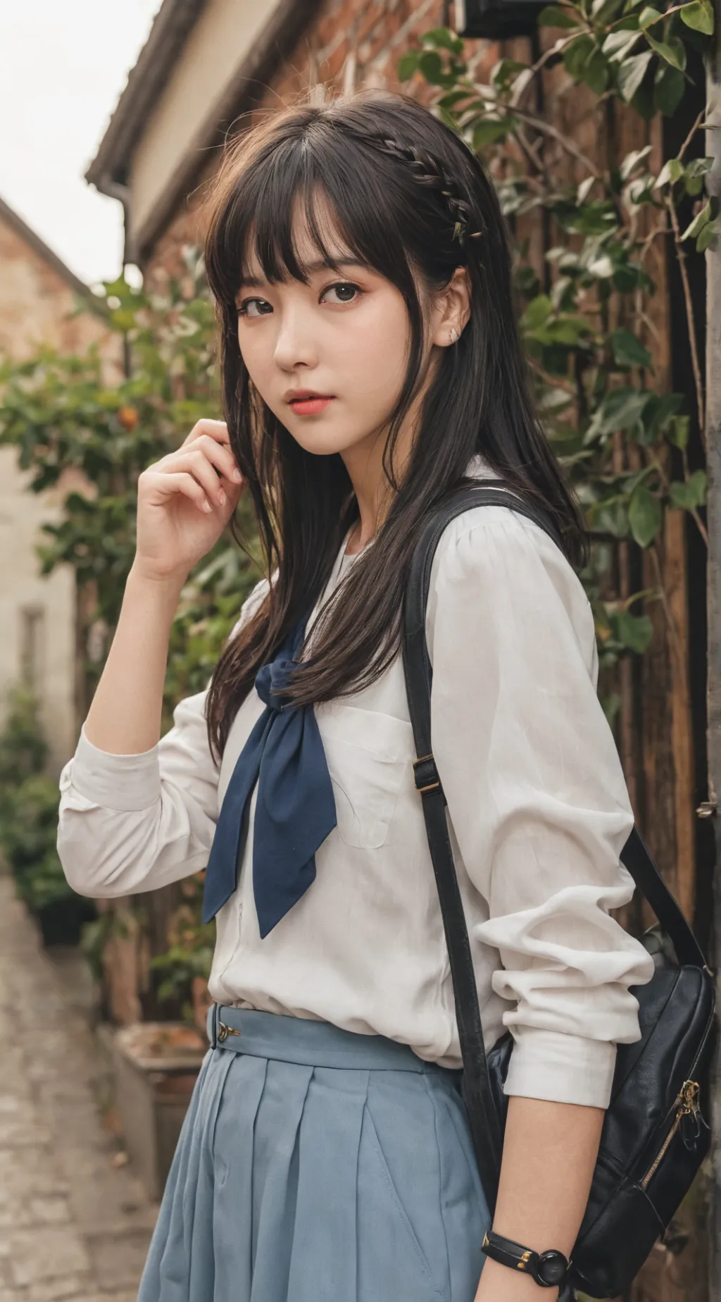 ai character: little pixxei😍🥰☺😚 background