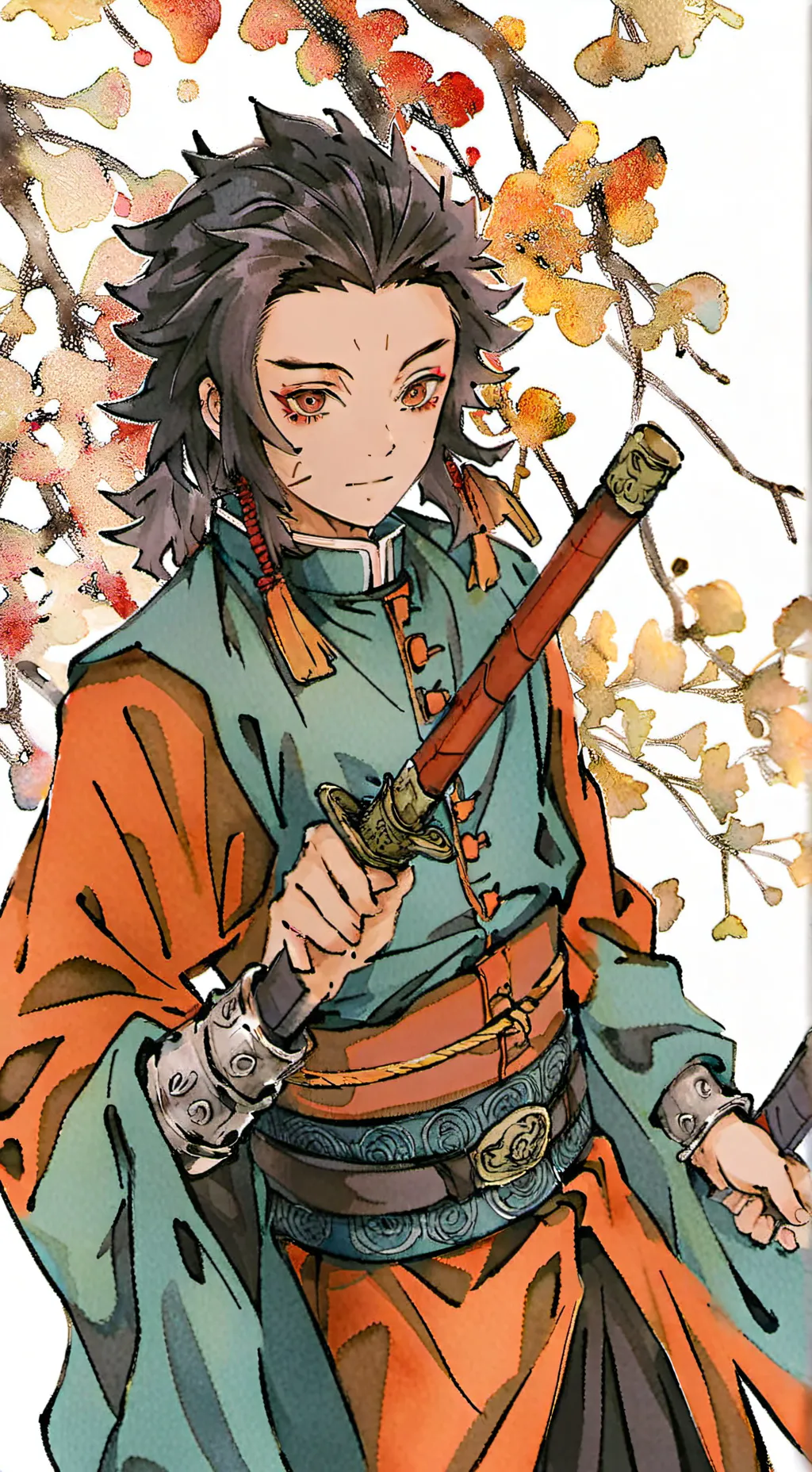 ai character: bacio di demon Sla background