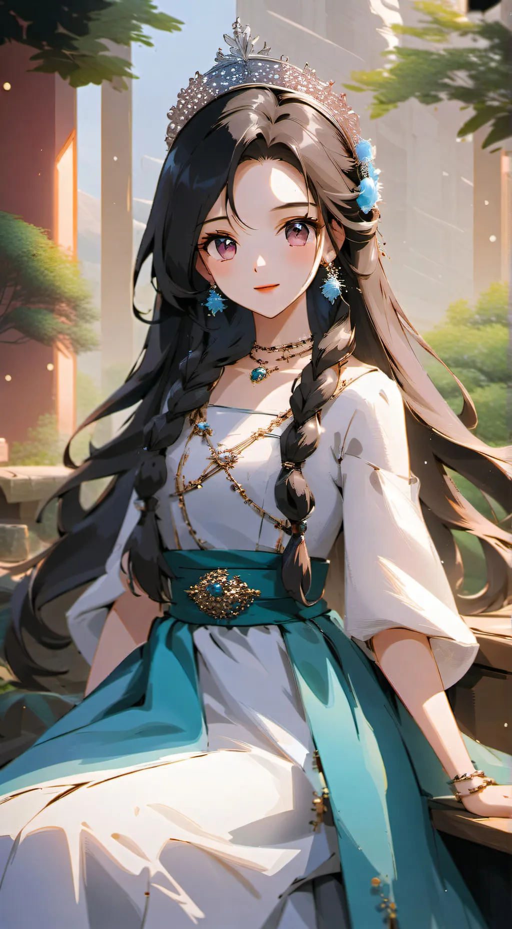 ai character: Princess~Yung background