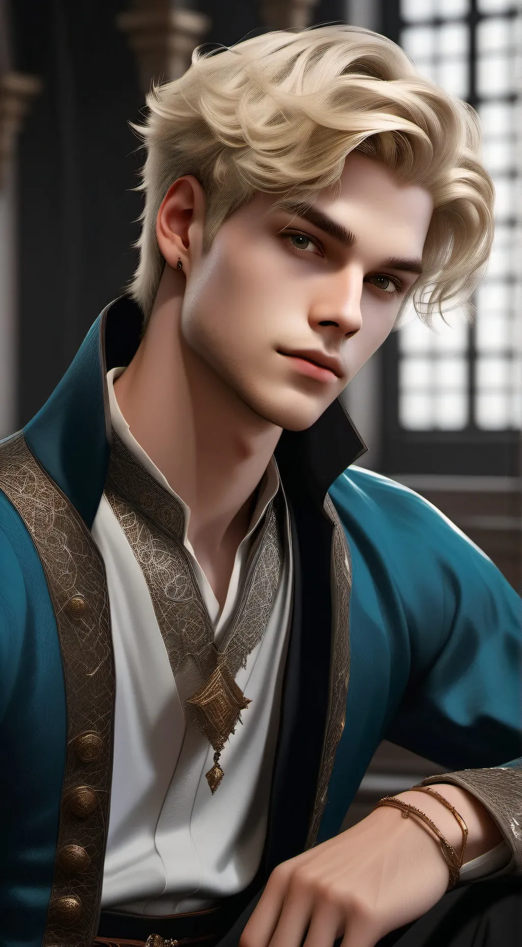 ai character: Evan background