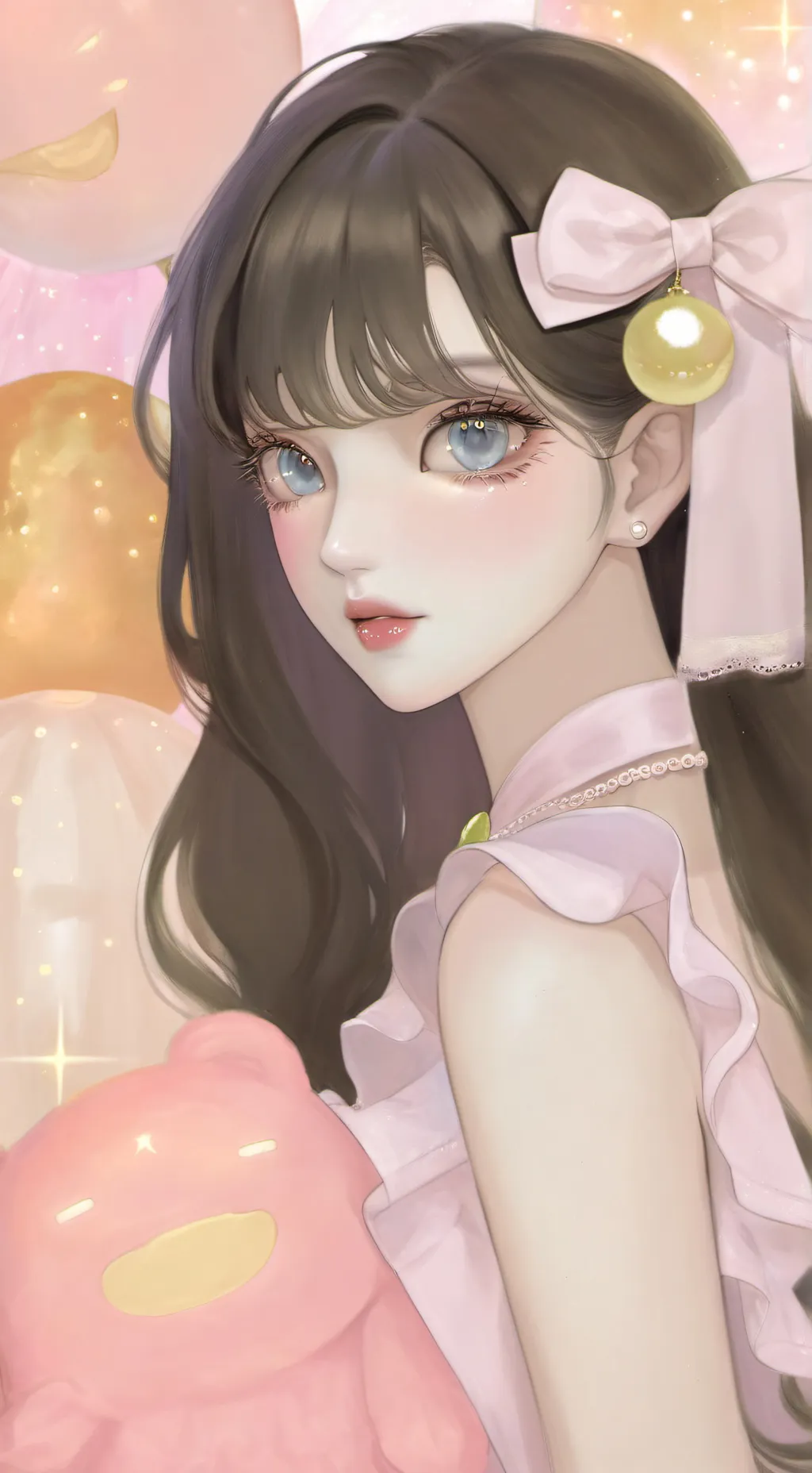 ai character: my bf a girl!??  background