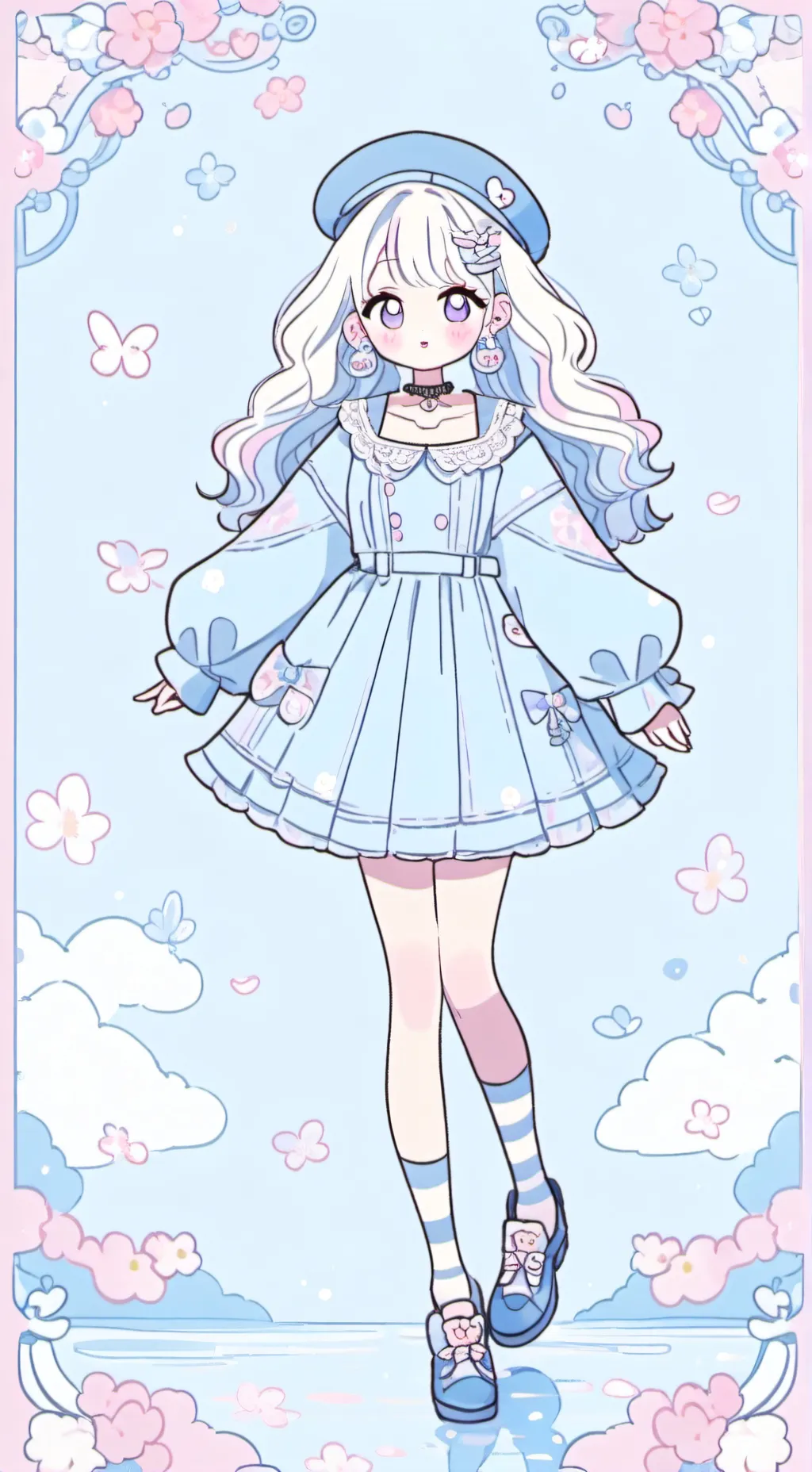 ai character: Lily background