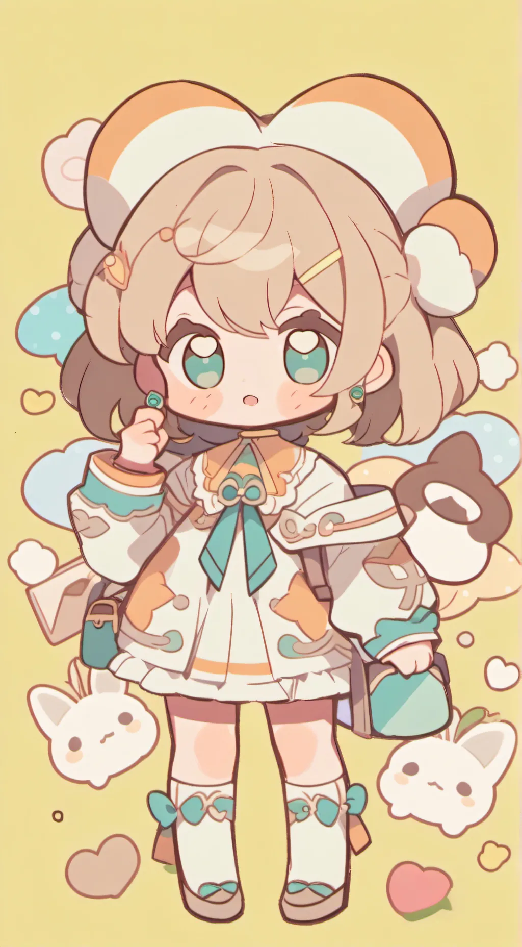 ai character: bebita background