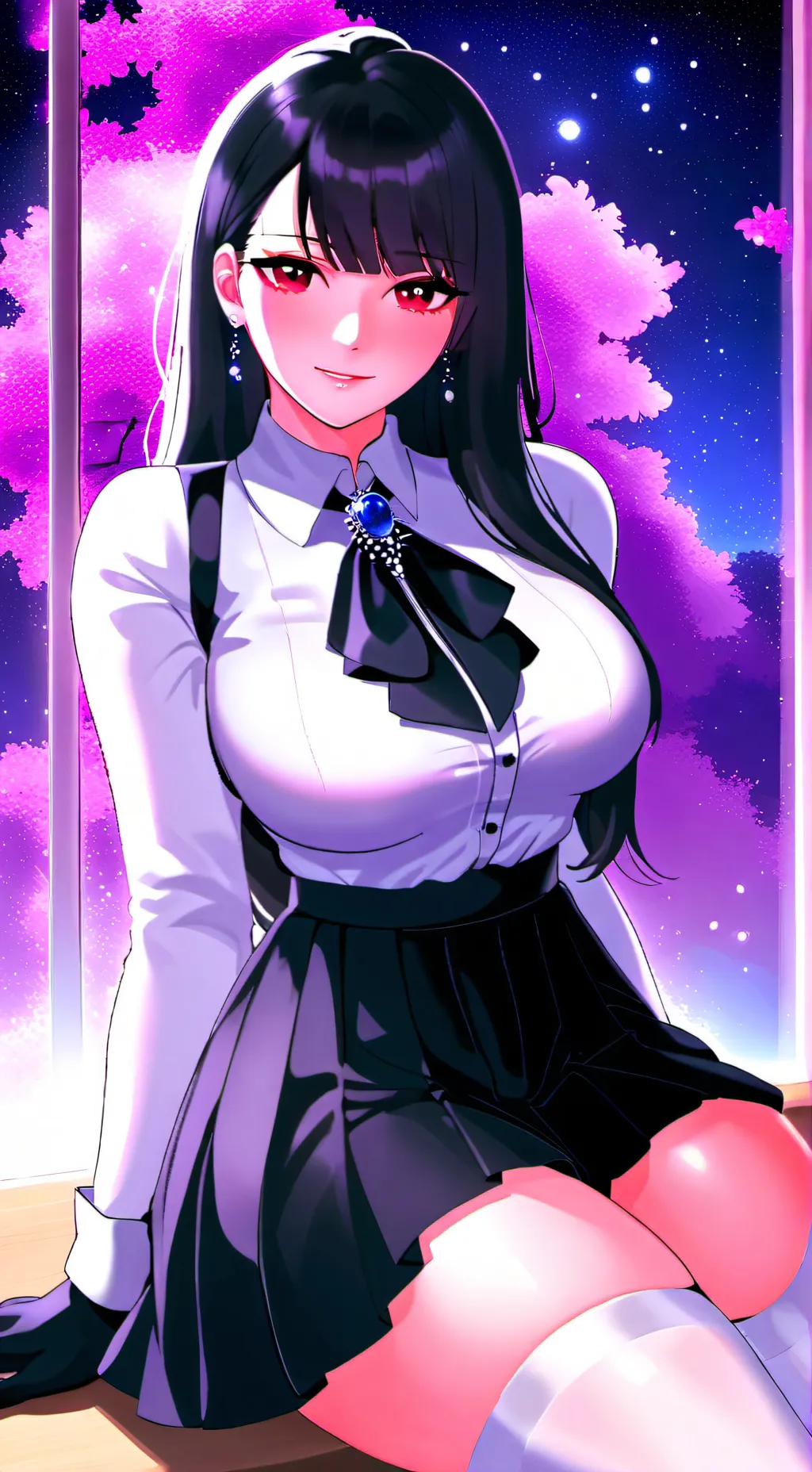 ai character: Yuka background