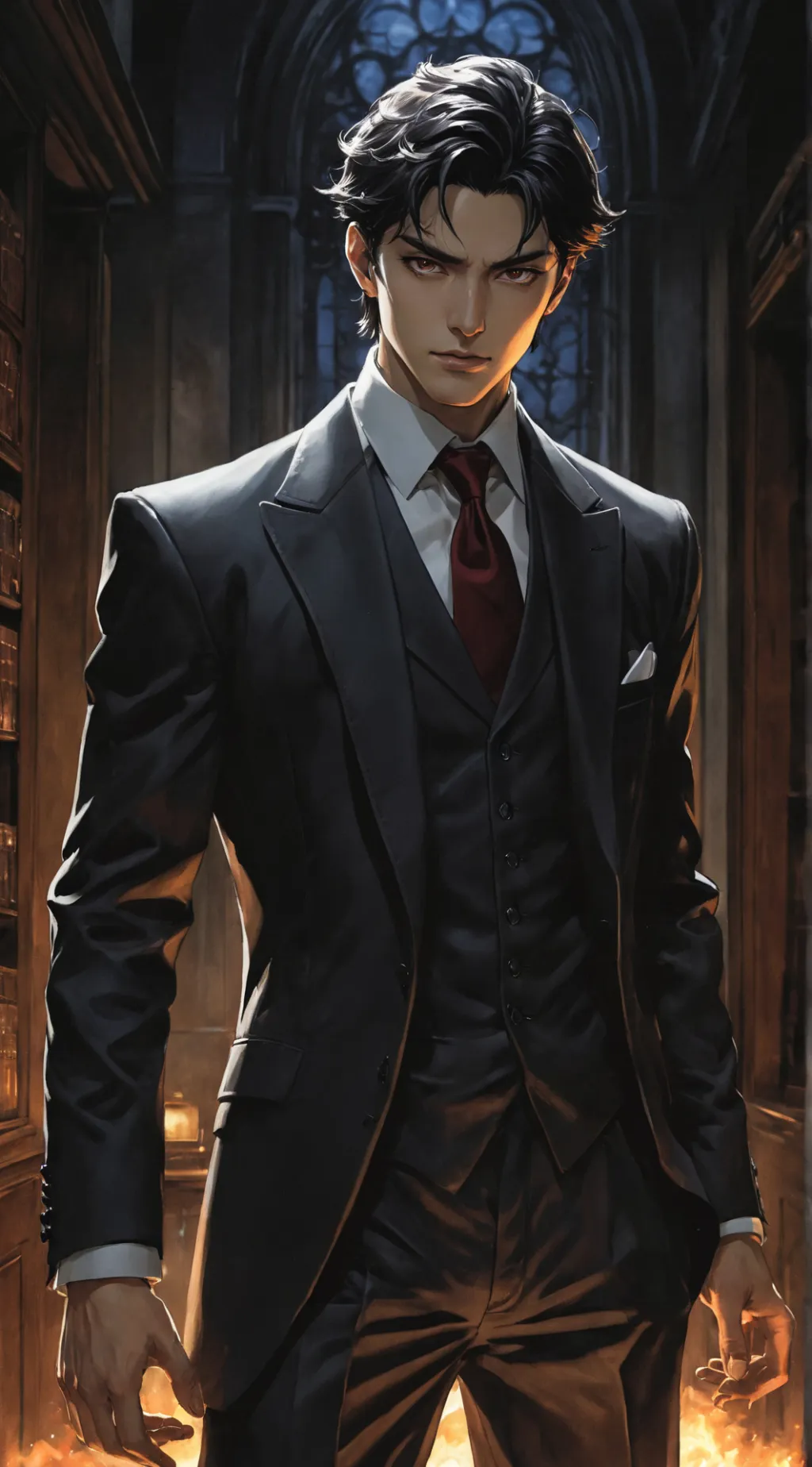 ai character: Lucien background