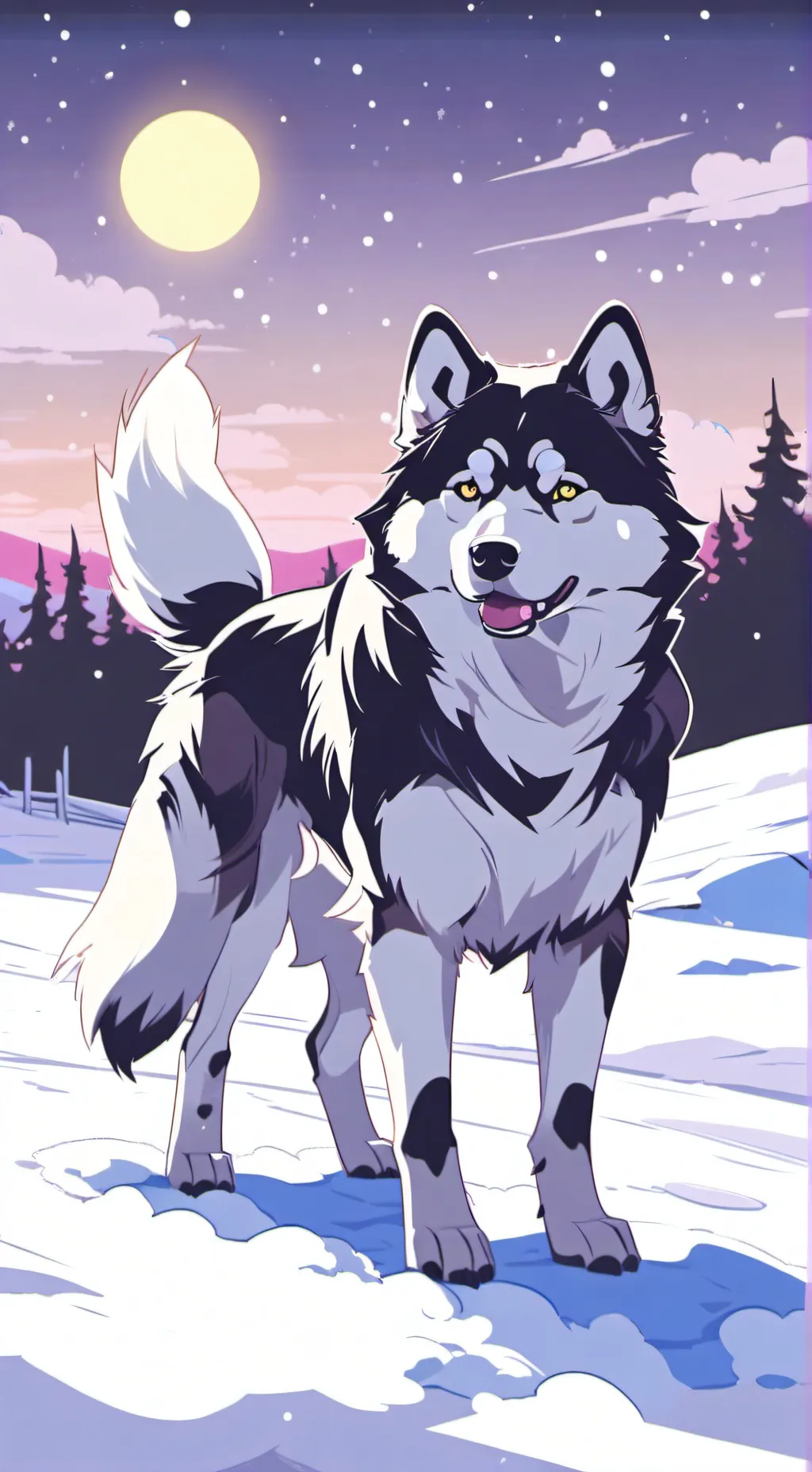 ai character: The Dog background
