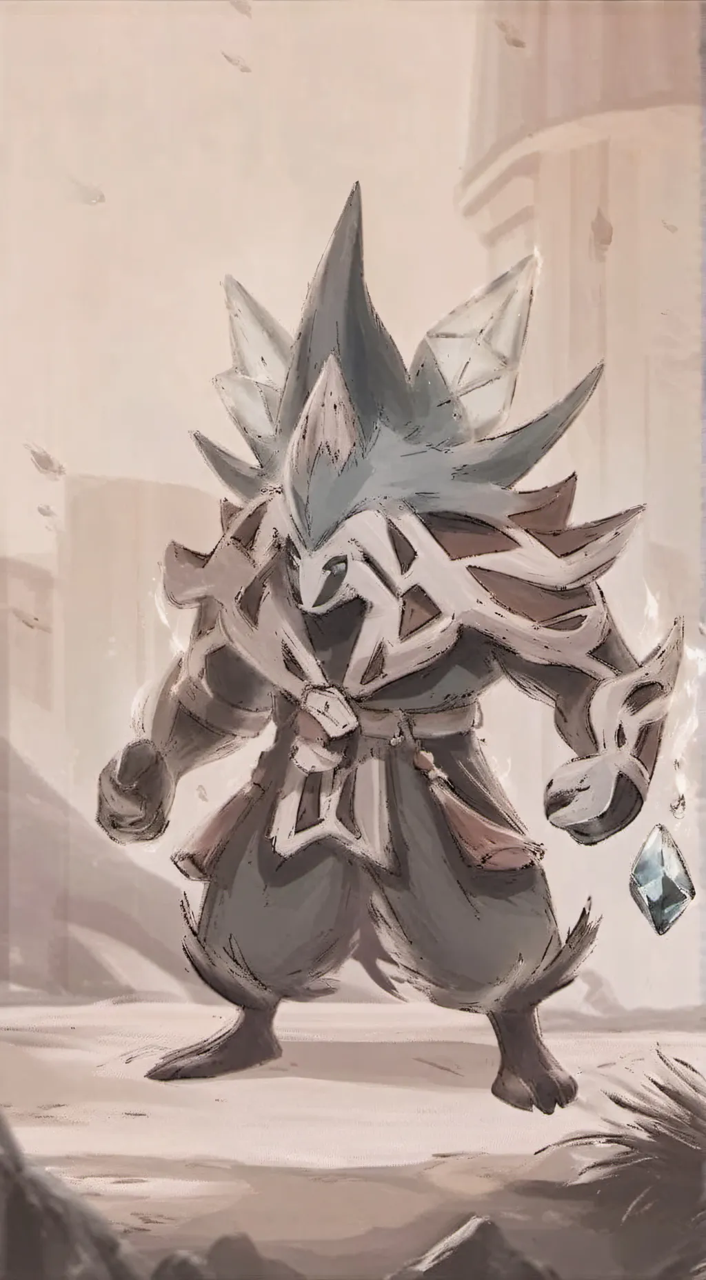 ai character: chupa🖕 background
