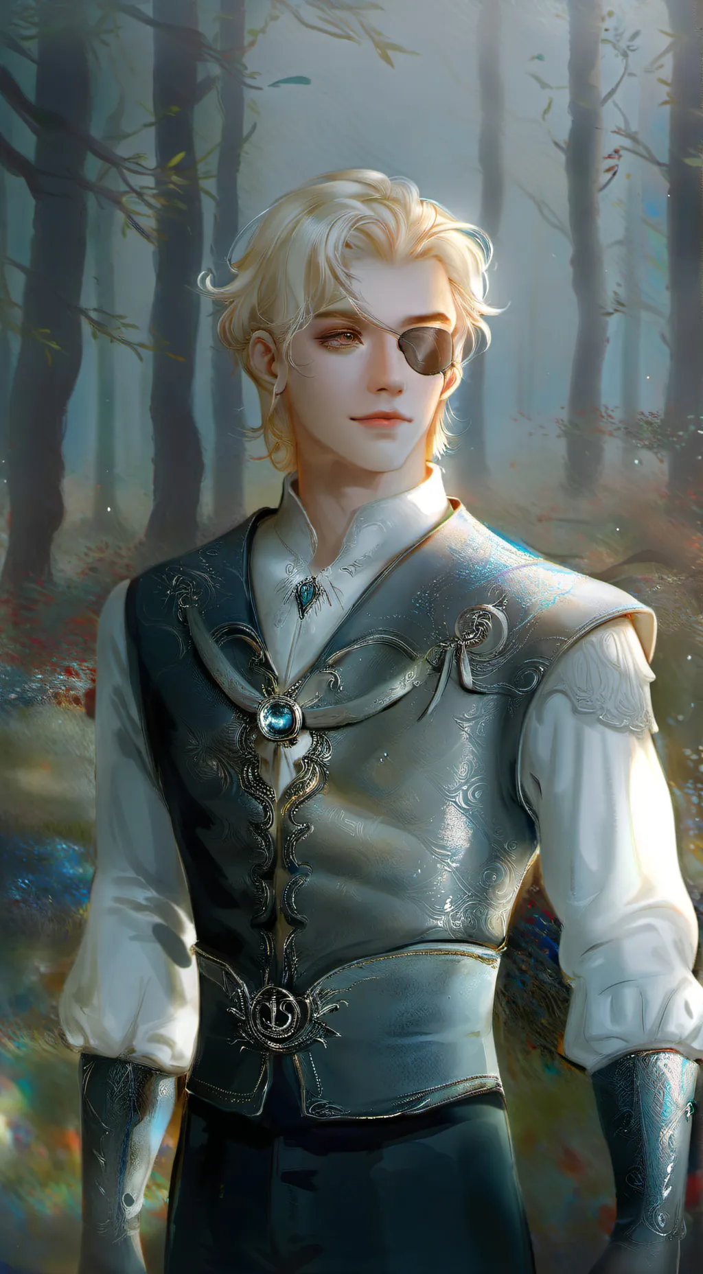 ai character: Coner  background