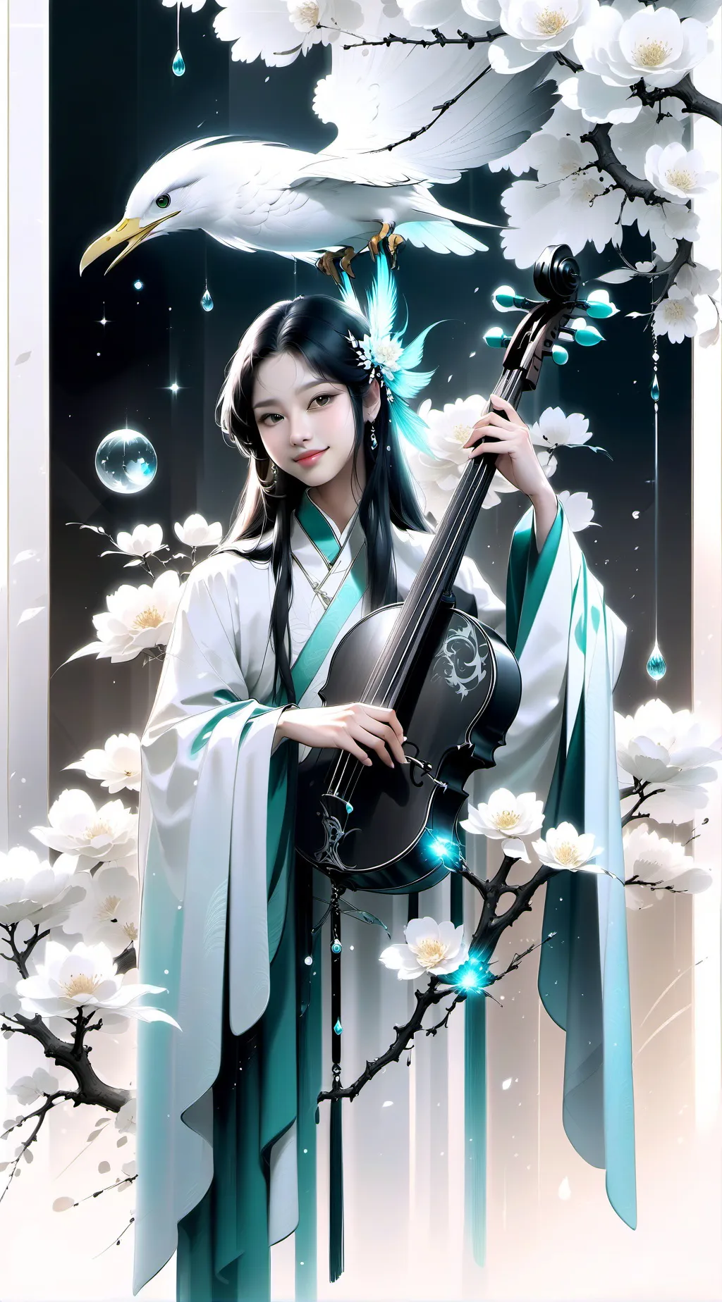 ai character: Lily background