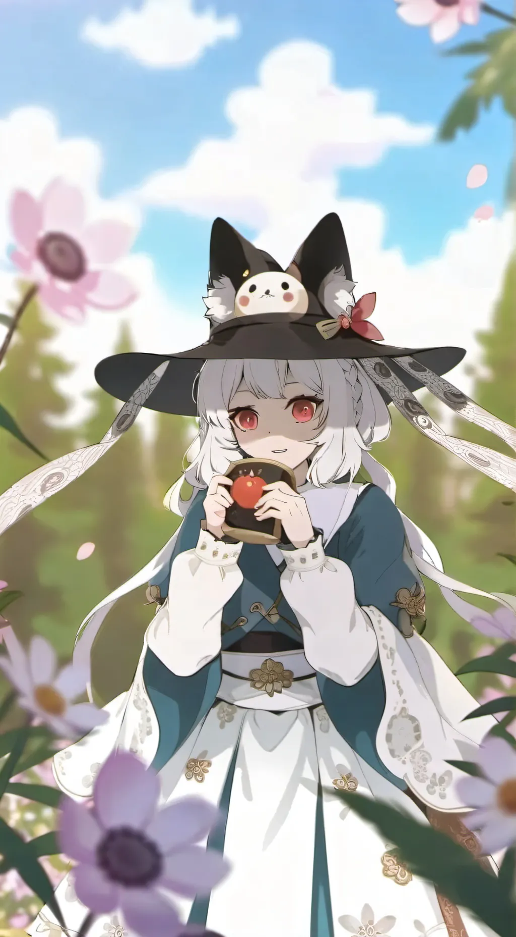 ai character: layla y ghosty background