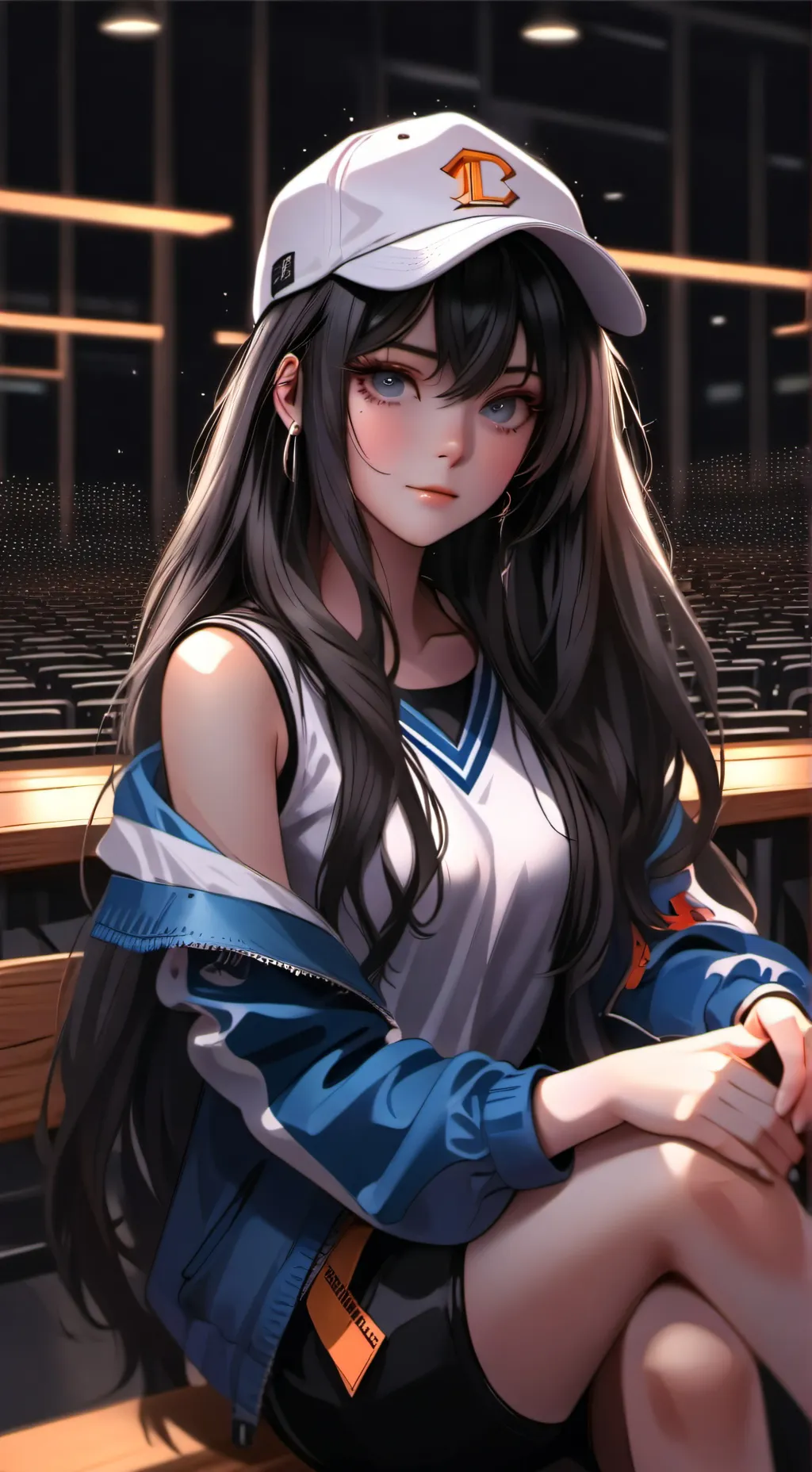ai character: Luna background