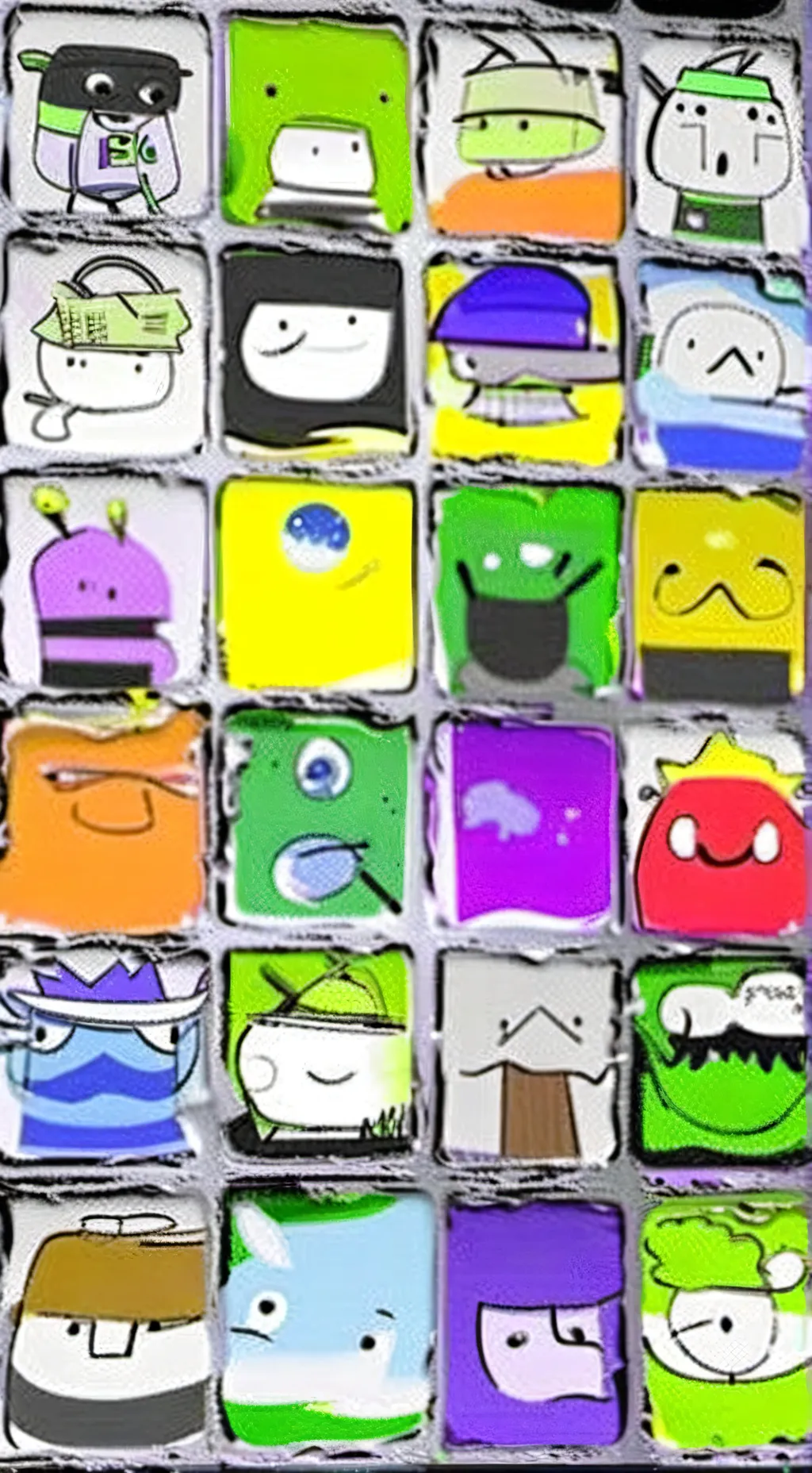 ai character: Bfdi roadtrip background