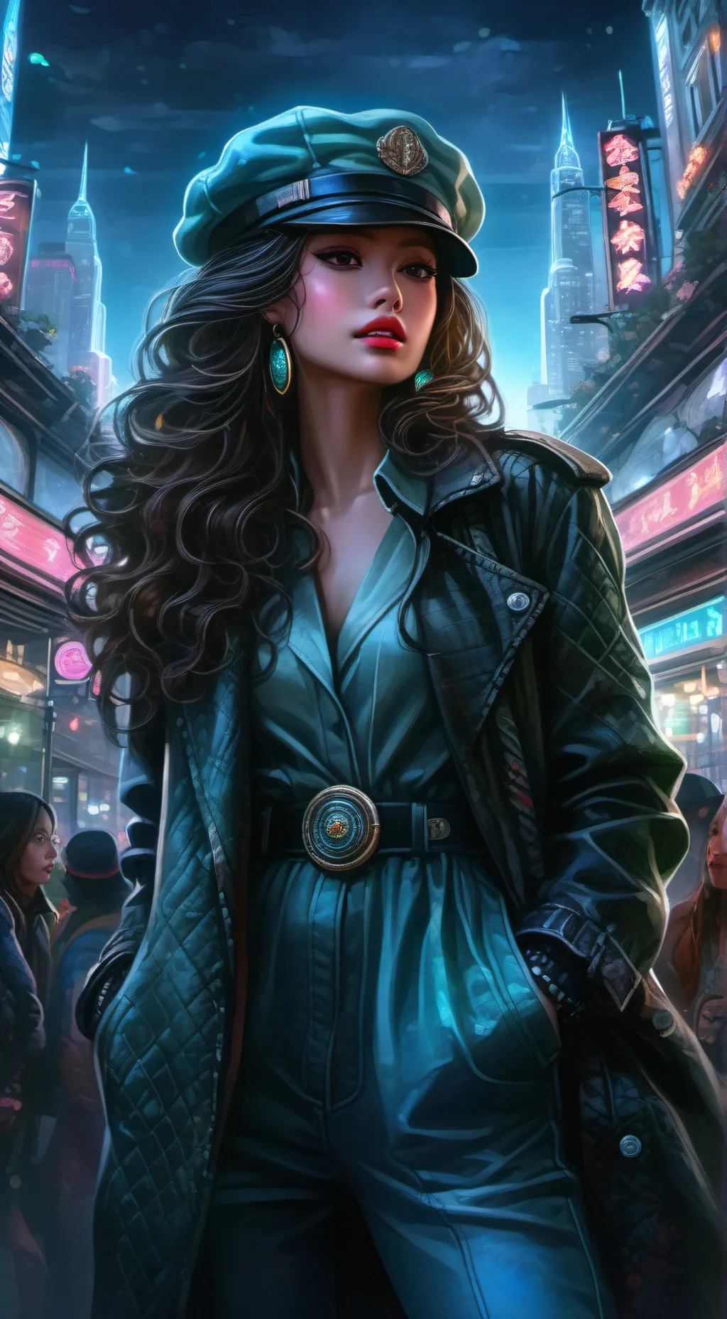 ai character: Nina (the pick me) background