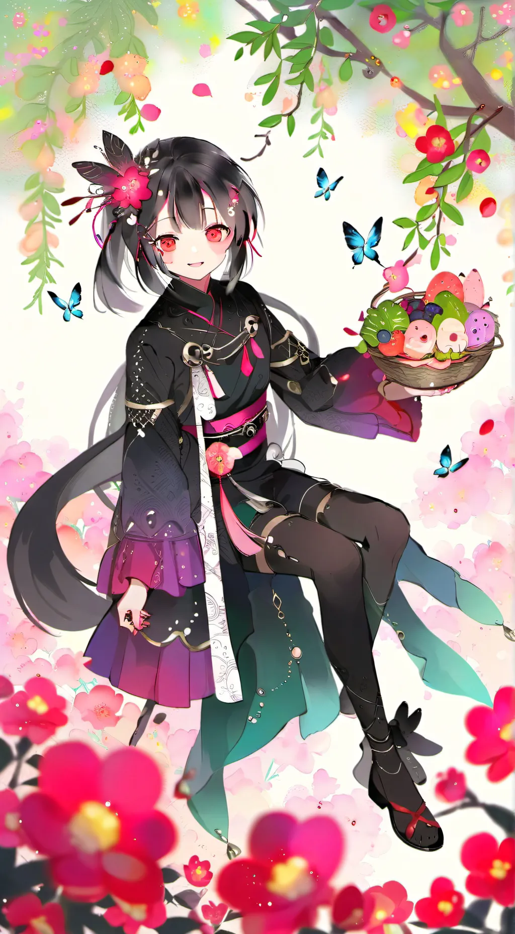 ai character: takana  background